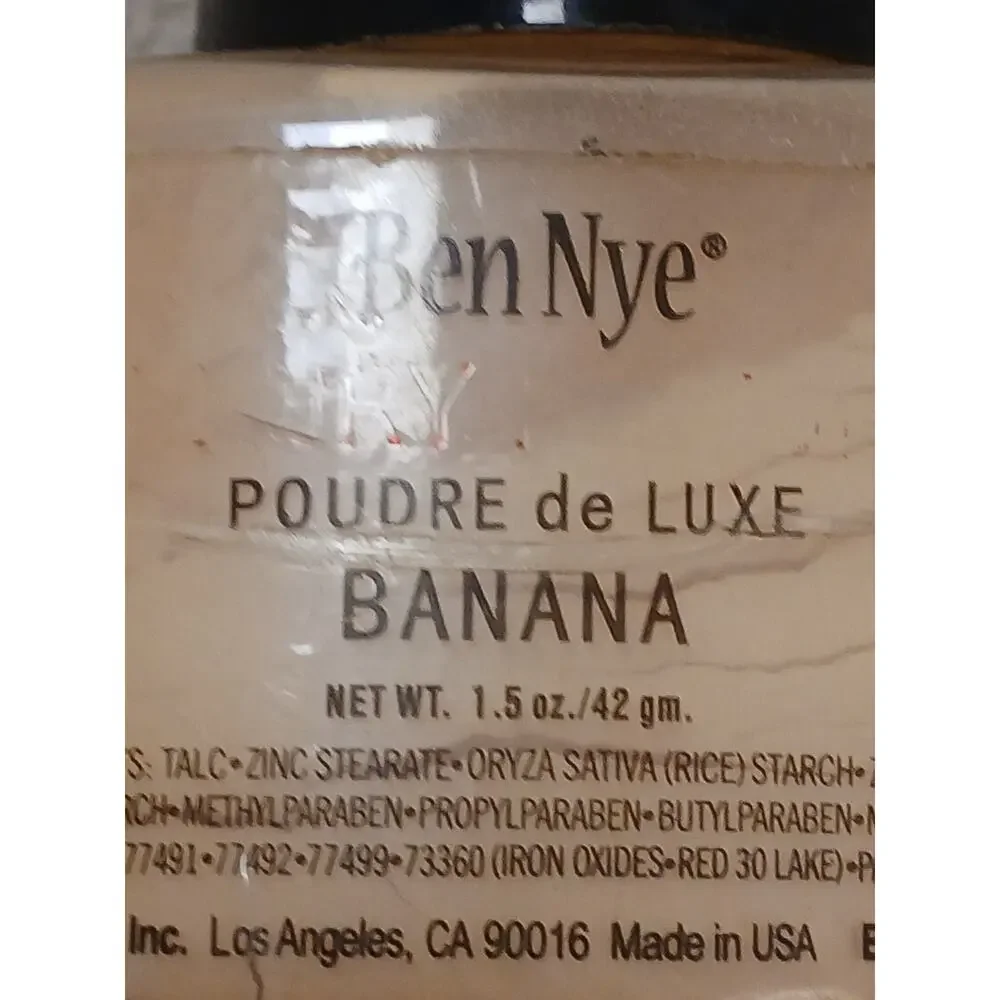 Ben Nye Banana Luxury Powder Authentic Original Older Formula 1.5oz‎ NEW